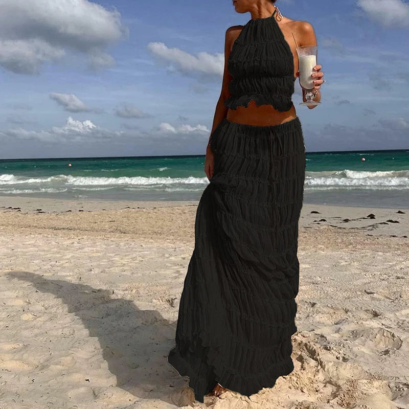 Hirigin Halter Dress