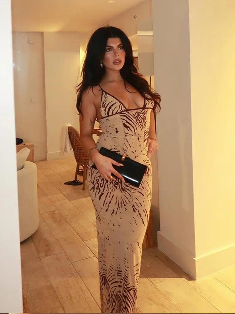 Tie-dye Print Dress