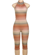 Colorful Print Jumpsuit