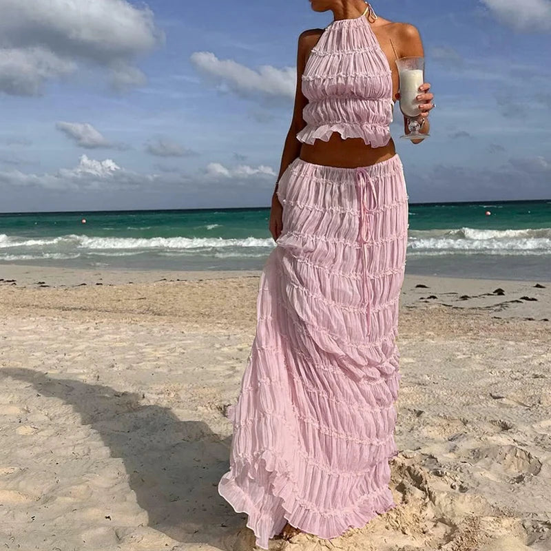 Hirigin Halter Dress