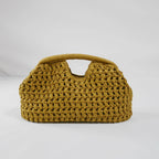 Woven Straw Handbag