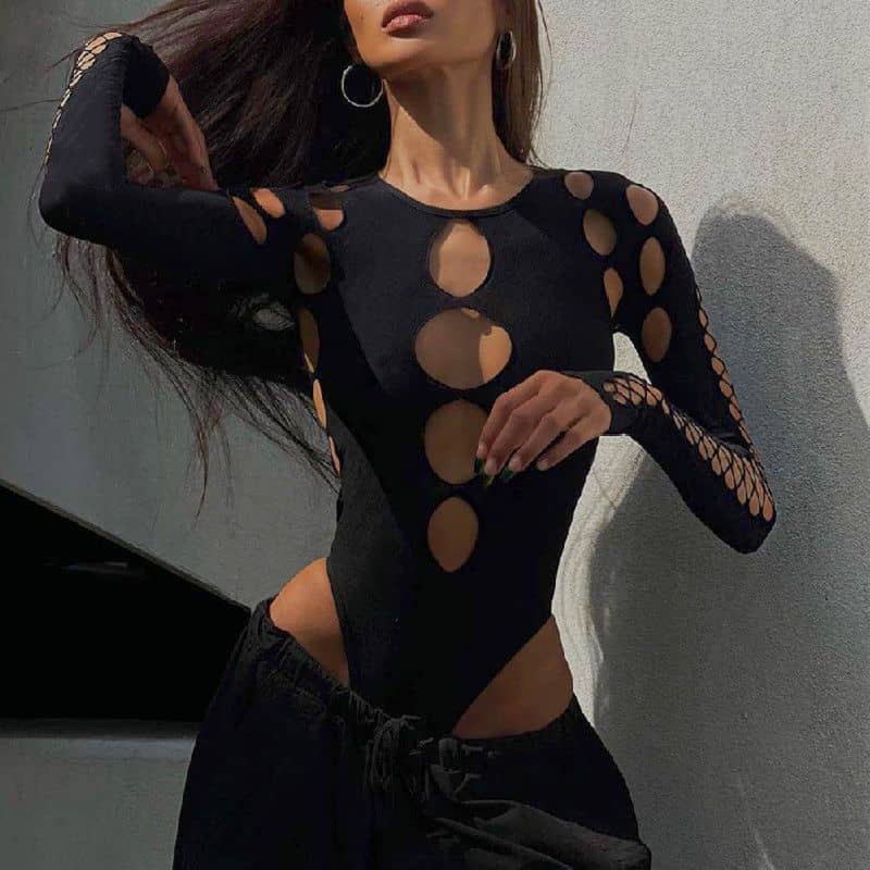 Sexy Dot Bodysuit